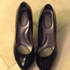 Black Patent 2" heels 9-1/2 W